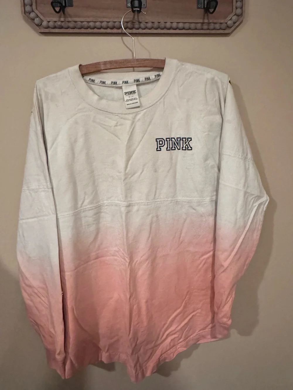 PINK Ombre Long Sleeve-Small - Picture 4 of 4